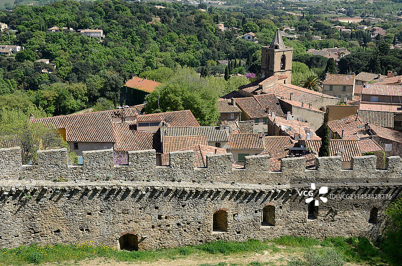 格里莫，瓦尔省，普罗旺斯图片素材