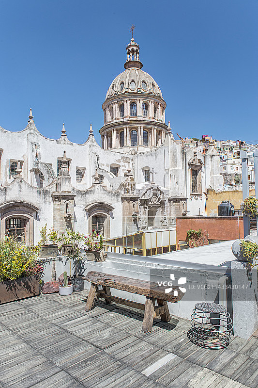 屋顶露台图片素材