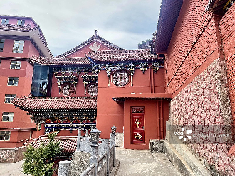 甘肃天水，净土寺图片素材