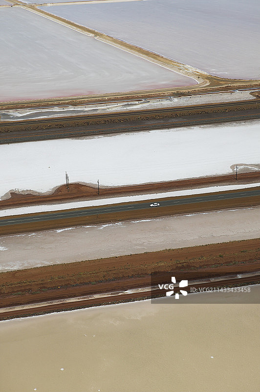 盐滩图片素材