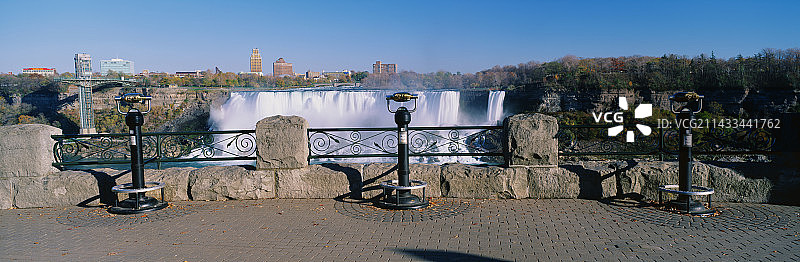 美国瀑布图片素材