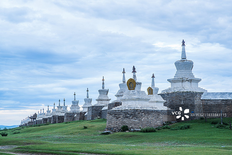 额尔德尼召寺，蒙古国图片素材