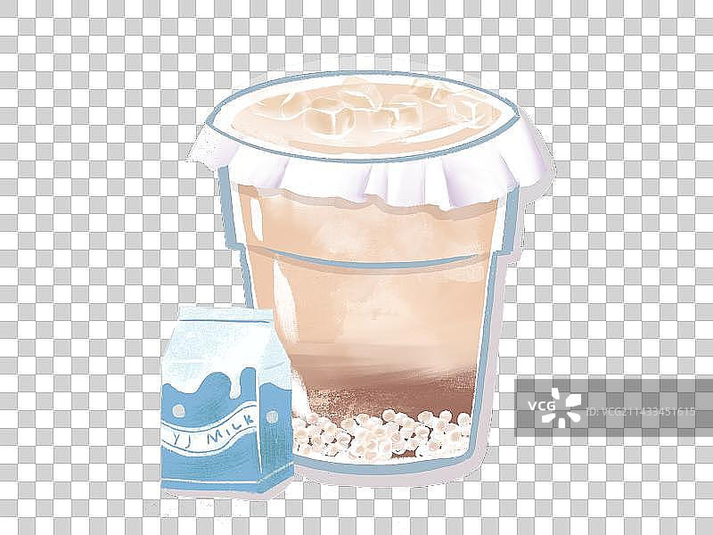 泰式烤奶图片素材