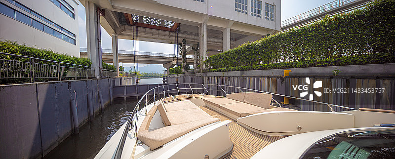 港口游艇图片素材