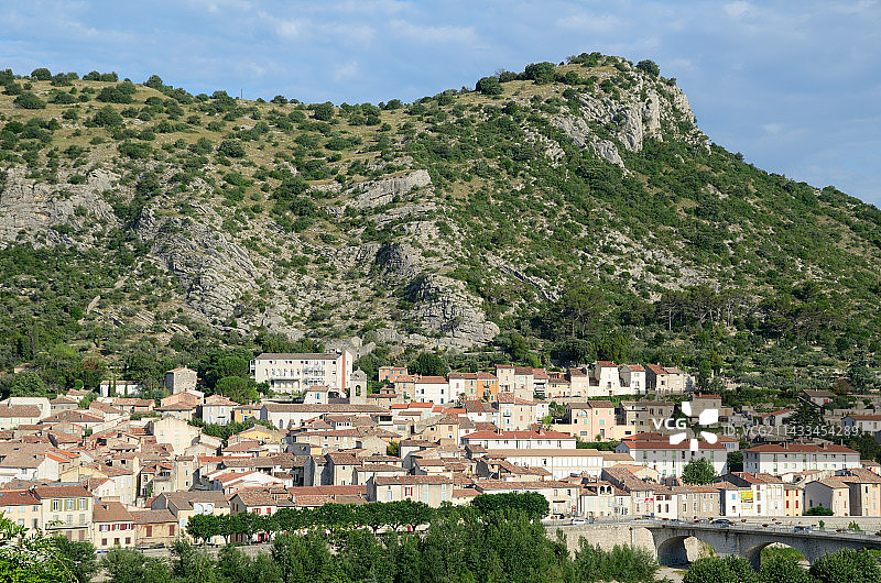 塞文山脉安杜兹门户景色图片素材