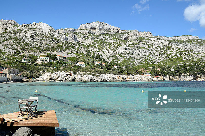 索尔米欧海湾，马赛图片素材