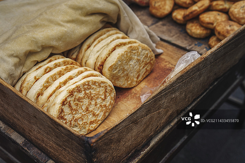 洛阳 烧饼 传统食品图片素材