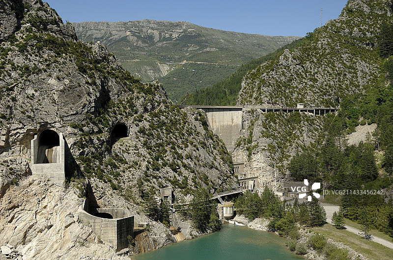 肖达讷水坝图片素材