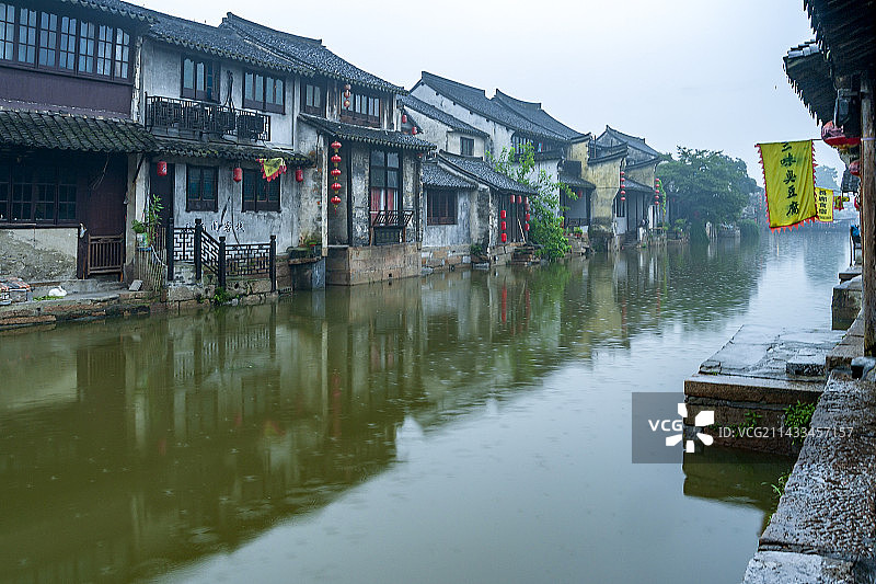 烟雨西塘图片素材