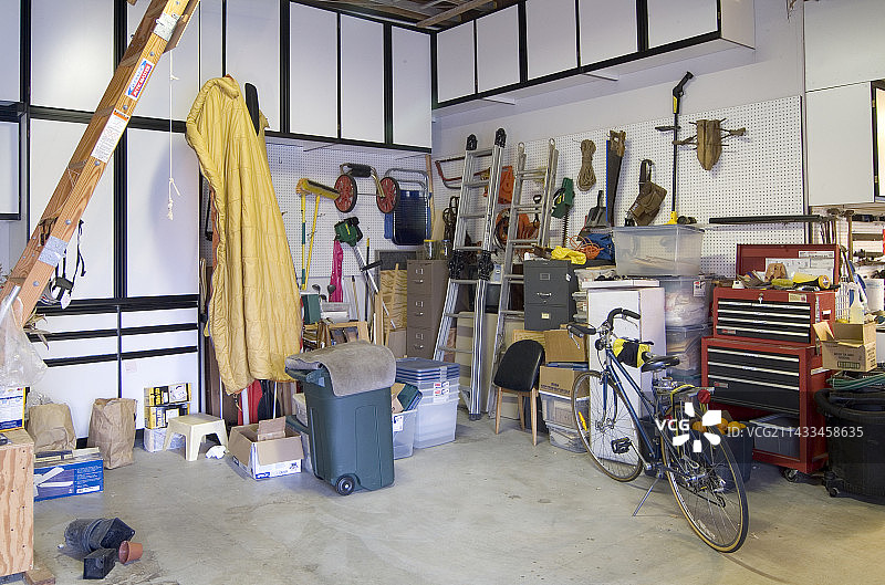 车库内部图片素材