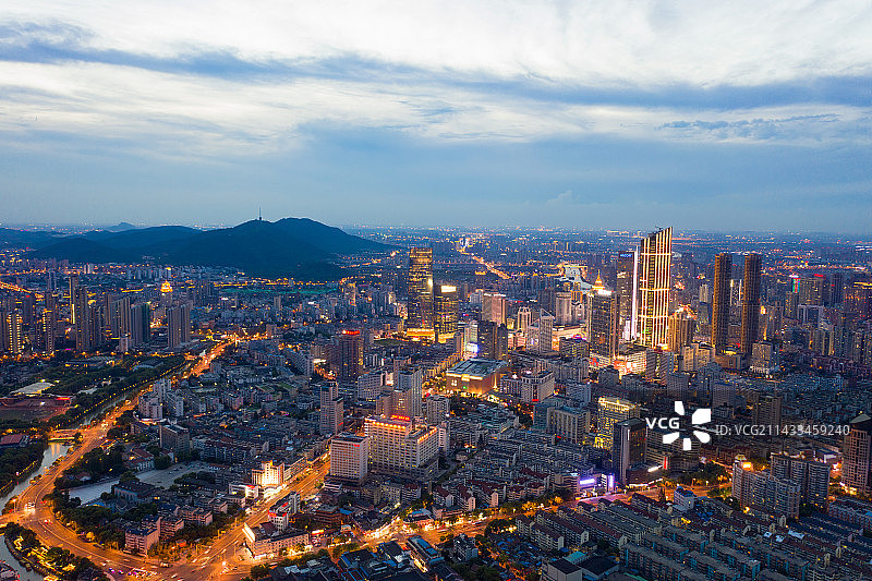无锡城市夜景图片素材