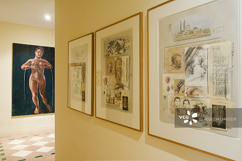 西班牙偏远农舍图片素材