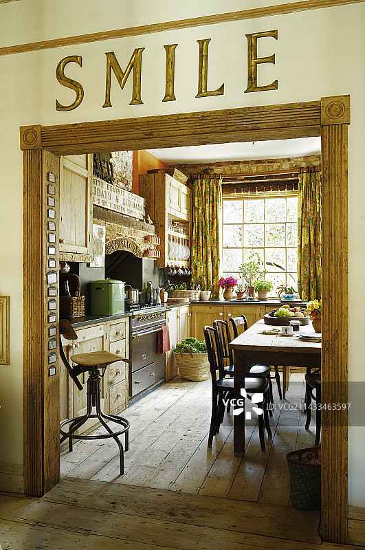 18世纪的双正面苏塞克斯房屋图片素材