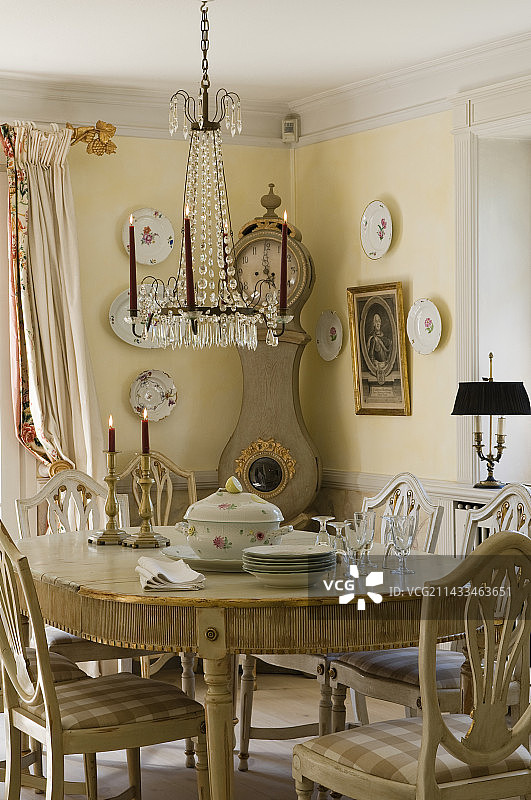 19世纪20年代德国农舍修复图片素材