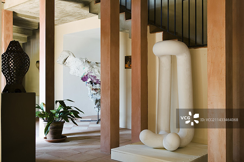 西班牙偏远农舍图片素材