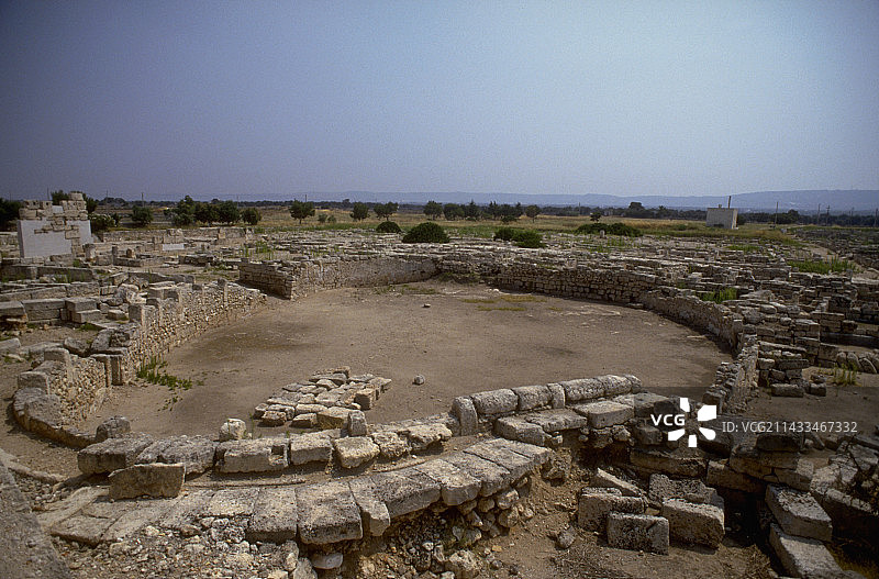 埃格纳齐亚遗址图片素材