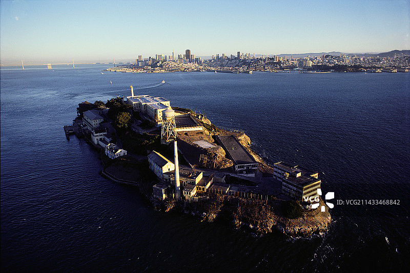 恶魔岛航拍图片素材