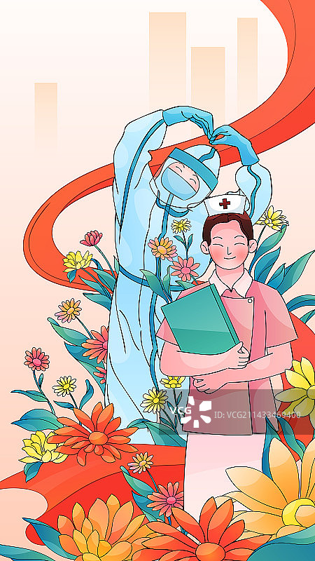 国际护士节海报设计图片素材