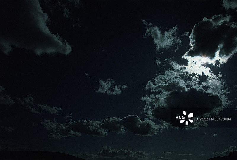 英国诺福克的乌云图片素材