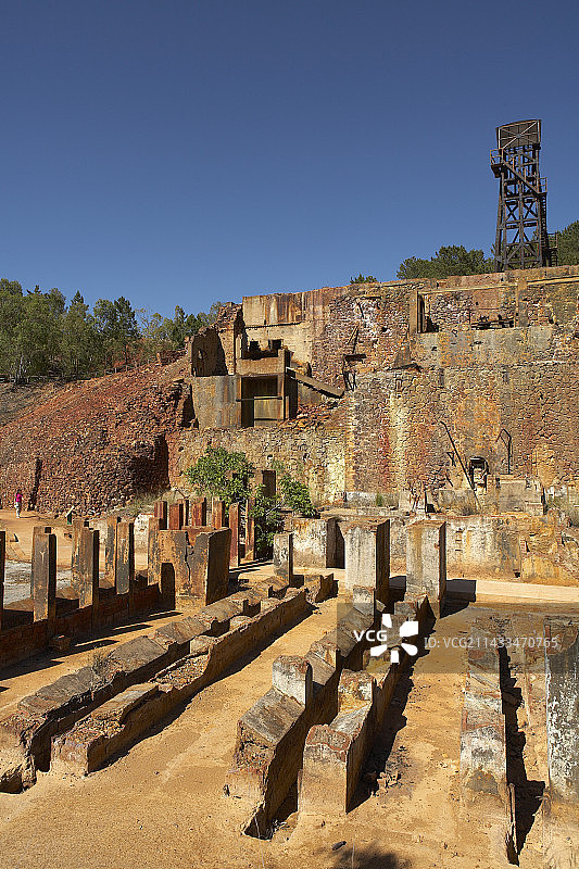铜矿遗址图片素材