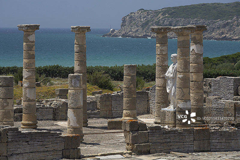 贝洛克劳迪亚古罗马广场遗址图片素材