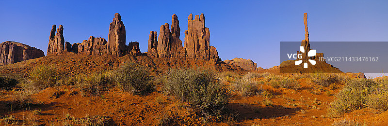 纪念碑谷部落公园图片素材