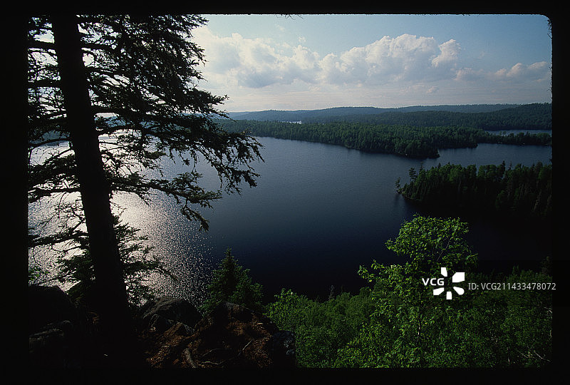 饥饿的杰克湖图片素材