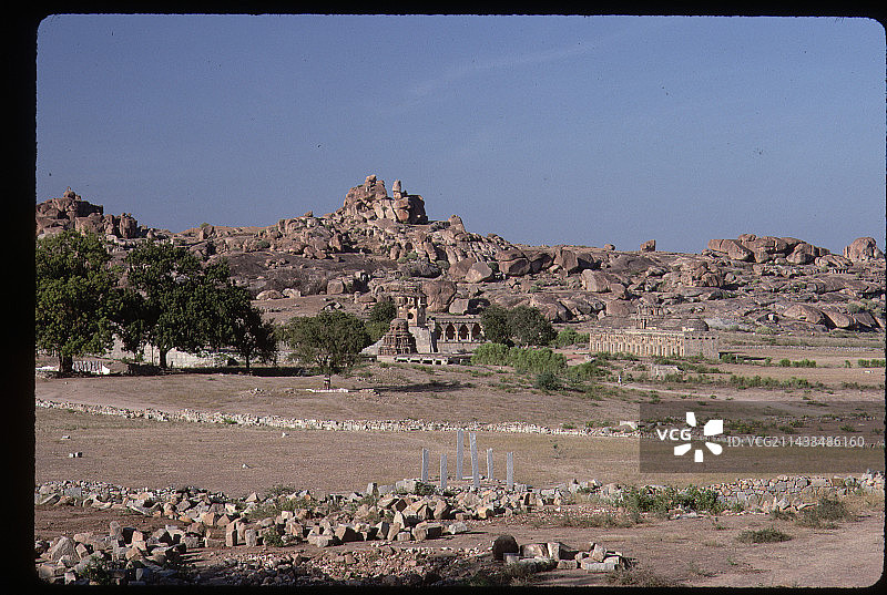 维查耶那加尔印度教王国遗址图片素材