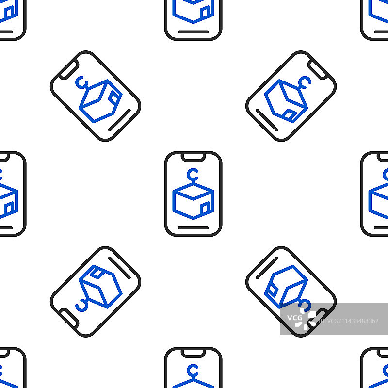 线条星月图案 - 伊斯兰教象征图片素材