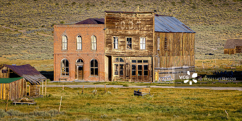 加州博迪鬼城德尚博酒店IOOF大楼图片素材