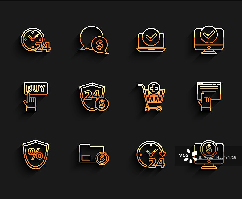 贷款百分比硬币美元信封图片素材