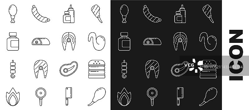 鸡腿汉堡炸鸡翅图片素材