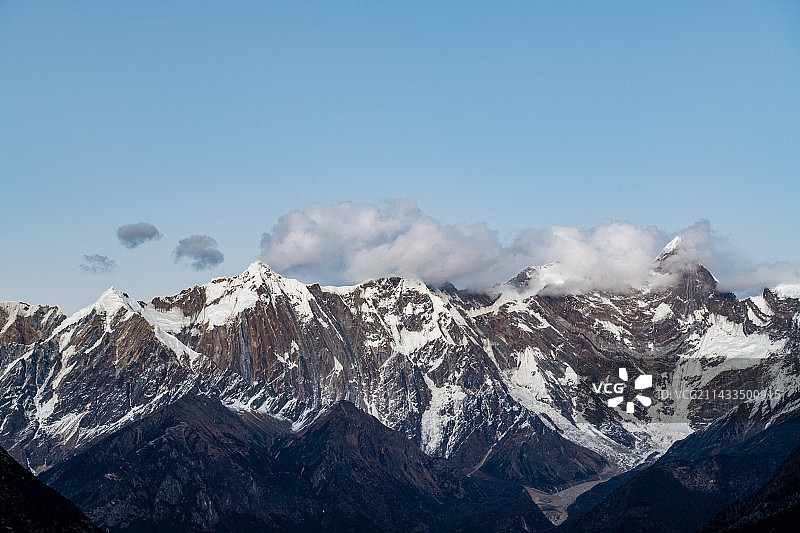 林芝南迦巴瓦峰图片素材
