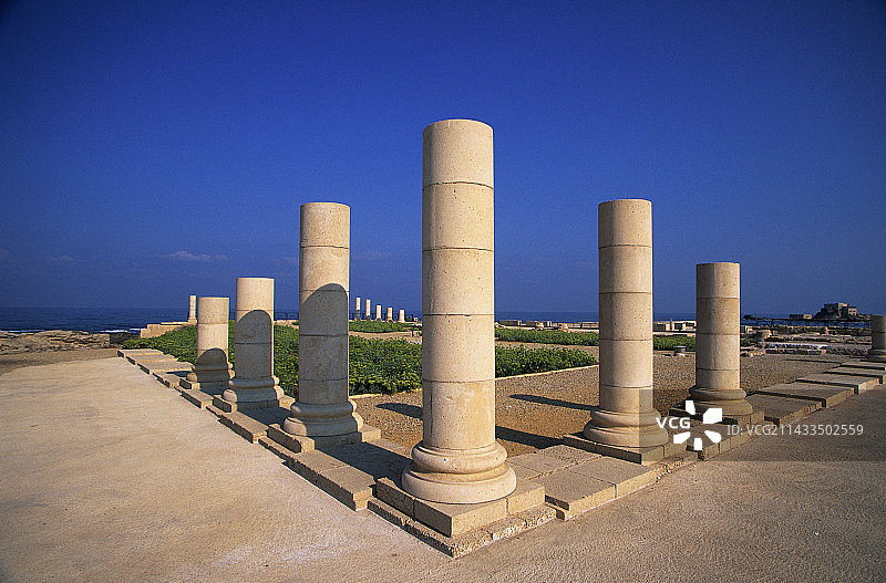 罗马和拜占庭时期的海角宫殿图片素材