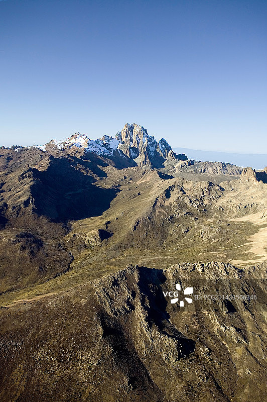 肯尼亚山上的雪图片素材
