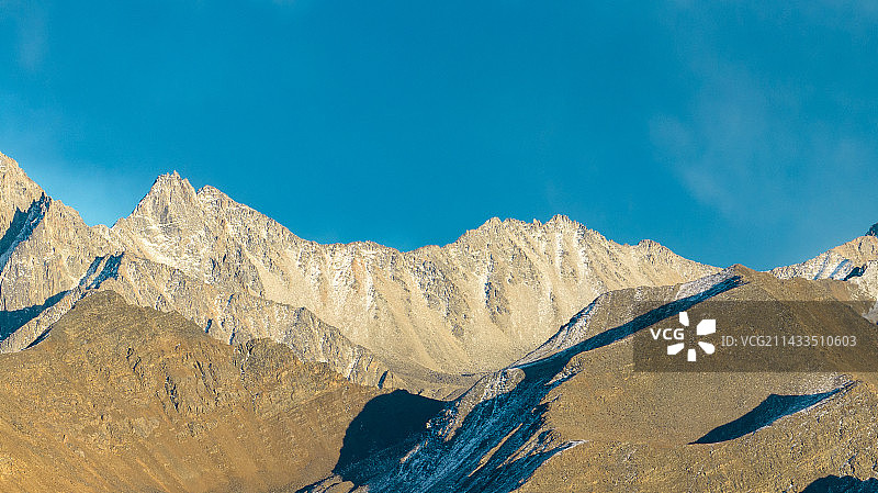 四川甘孜雪山风光图片素材