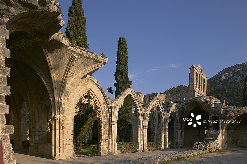 贝拉佩斯修道院遗址图片素材