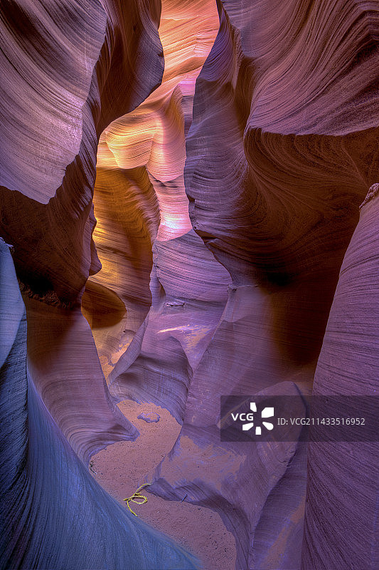 下羚羊峡谷图片素材