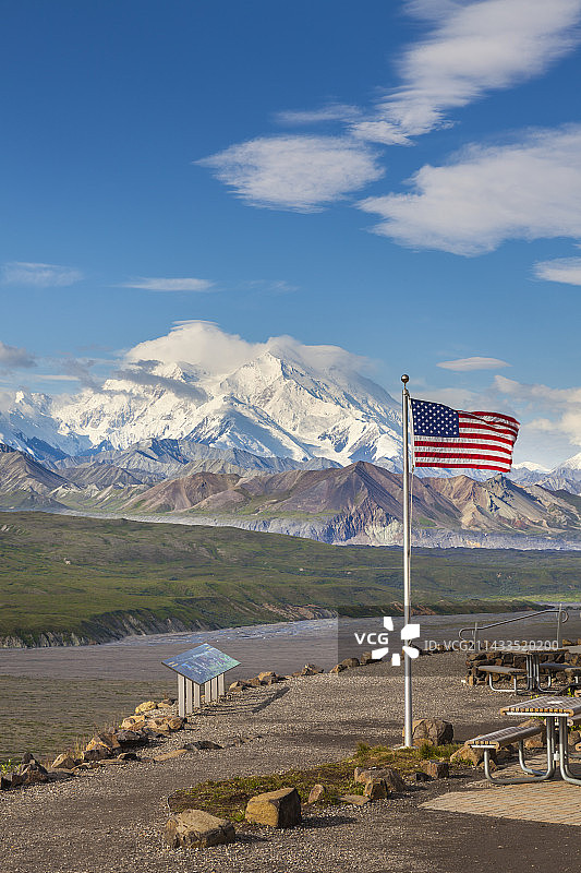 德纳里山，艾尔森游客中心图片素材
