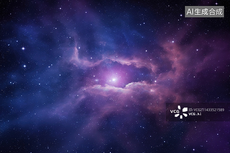 【AI数字艺术】宇宙星云图片素材