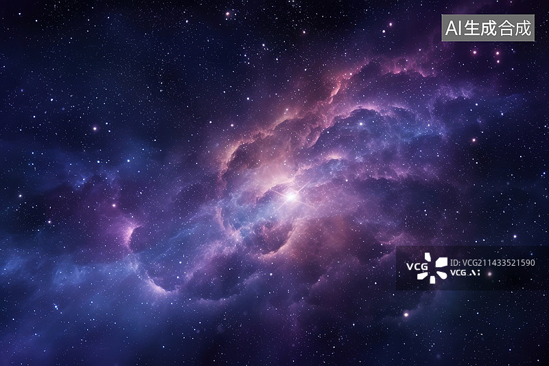 【AI数字艺术】宇宙星云图片素材