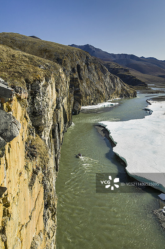 孔加库特河上的漂流图片素材