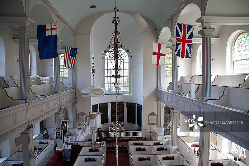 波士顿北区基督教堂（原名老北教堂）图片素材