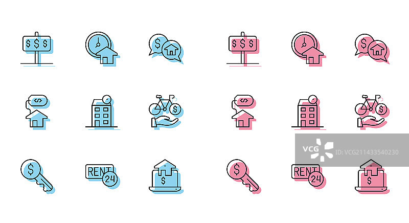 在线租房服务图片素材