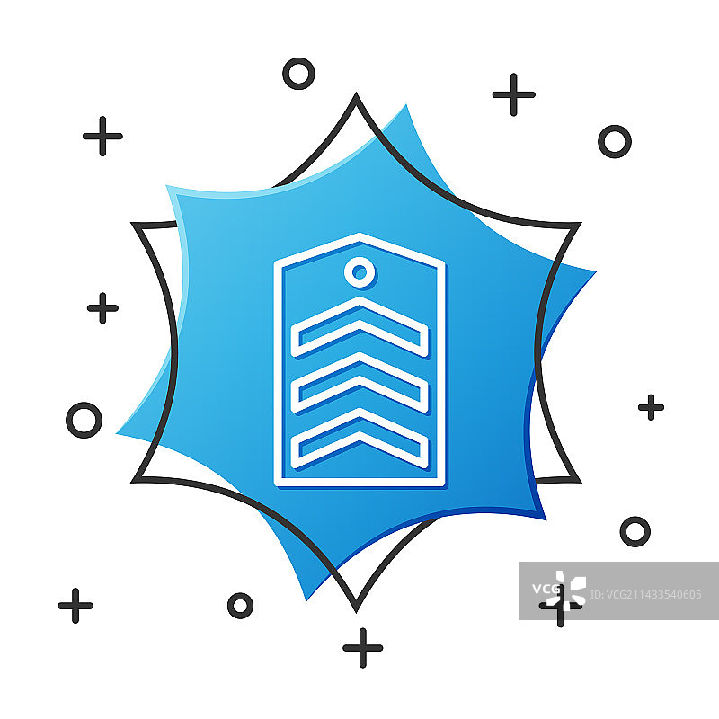 白色背景上的白色线条V形图标图片素材