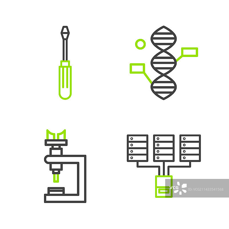服务器数据Web主机显微镜图片素材