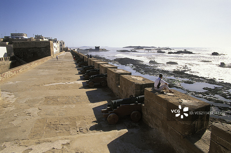 斯卡拉城墙图片素材