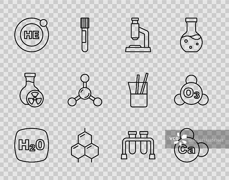 水分子式矿物钙图片素材