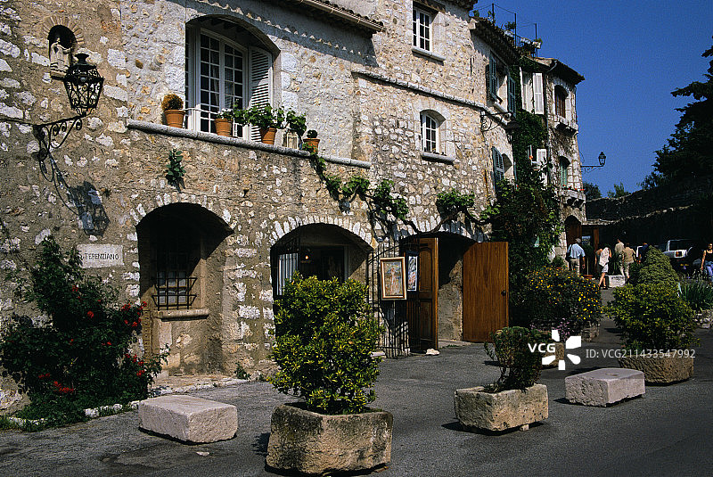 圣保罗德旺斯的建筑图片素材