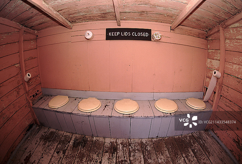 一排马桶图片素材